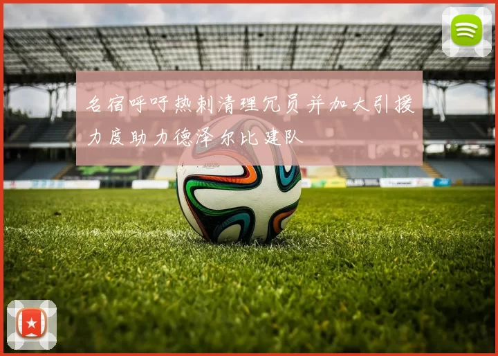 名宿呼吁热刺清理冗员并加大引援力度助力德泽尔比建队
